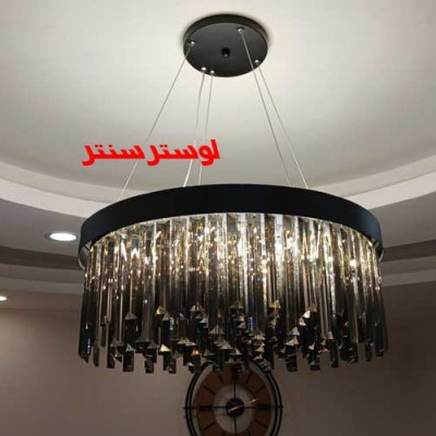 لوستر کریستالی کاردی نوشین دارک