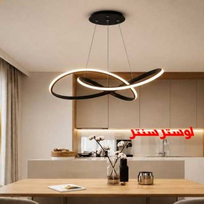 لوستر مدرن دایره تو دلی