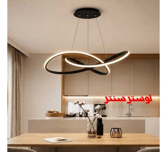 لوستر مدرن دایره تو دلی