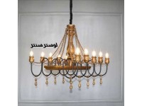 لوستر شارلوت خطی فندقی
