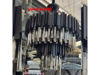 لوستر کریستالی کاردی سمیه مشکی