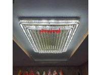 لوستر سقفی مستطیل 33636 سایز 150-100 طلایی