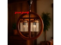 لوستر چوبی کریستالی بهار 2