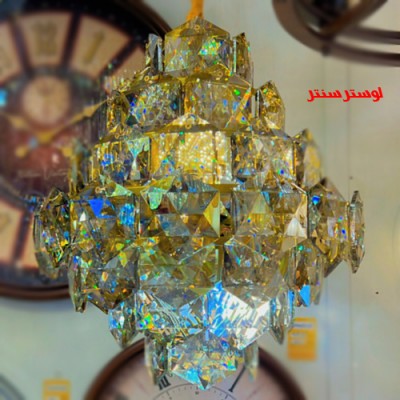 لوستر کاردی کریستالی کندو
