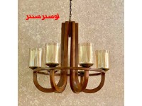 لوستر چوبی سوگل6 شعله