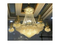 لوستر کریستال بزرگ مسجدی نگار