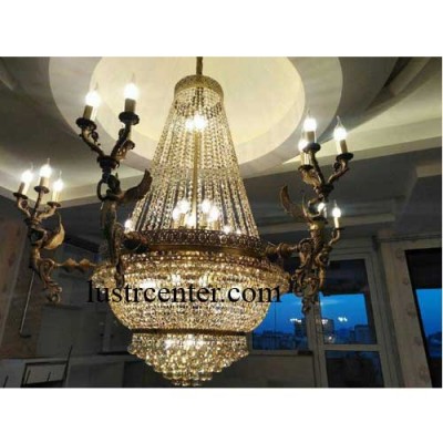 لوستر بزرگ کریستالی ستایش