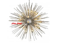 لوستر آویز مدرن فلزی سوزنی 