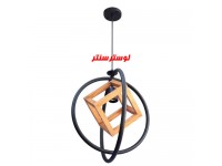 آویز تک چوب و فلز رهام