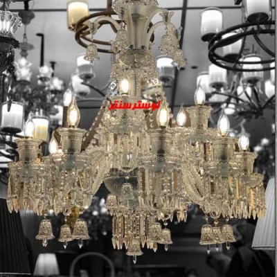 لوستر بلوری مدل 1516