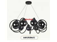 لوستر مولکولی مدل 811-9-bk-C