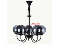 لوستر مولکولی سه شاخه 807-5 مشکی
