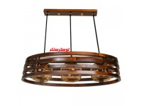 لوستر آویز چوبی آرامیس چهار شعله