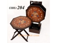 میز عسلی چوبی تاشو 204