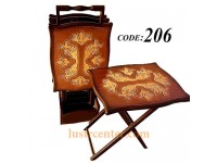 میز عسلی چوبی تاشو 206-i