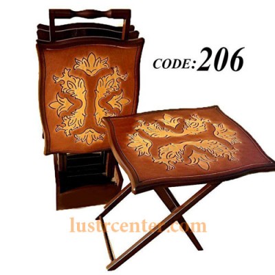 میز عسلی چوبی تاشو 206-i