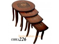 میز عسلی چوبی 226