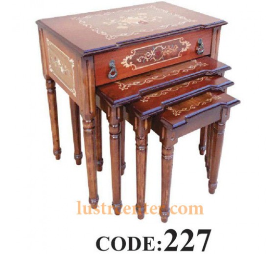 میز عسلی چوبی 227