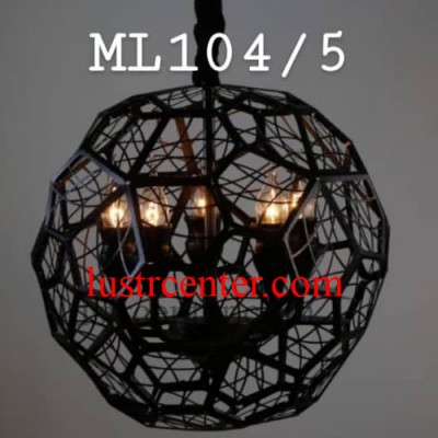 آویز مدرن 104 پنج شعله 