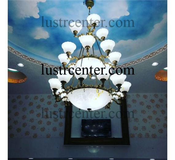 لوستر آنتیک 1085 بیست و چهار شاخه