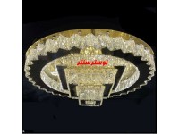 لوستر سقفی مدرن کریستالی 80080