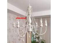 لوستر چوبی مدرن ژولیت سفید