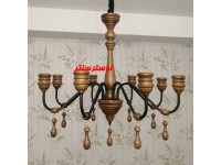 لوستر چوبی السا