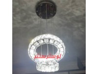لوستر آویز مدرن زیر کریستالی 30-15