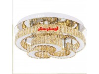 لوستر مدرن سقفی کریستالی 8008