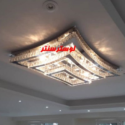 لوستر سقفی کریستالی مدرن 5027-100*80
