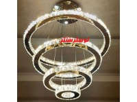 لوستر کریستالی 8103 چهار طبقه طلایی 