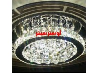 آویز سقفی کریستالی دایره سایز 50