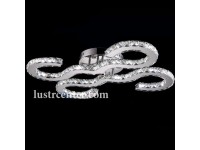 لوستر سقفی کریستالی مدرن 4466