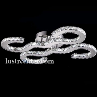 لوستر سقفی کریستالی مدرن 4466