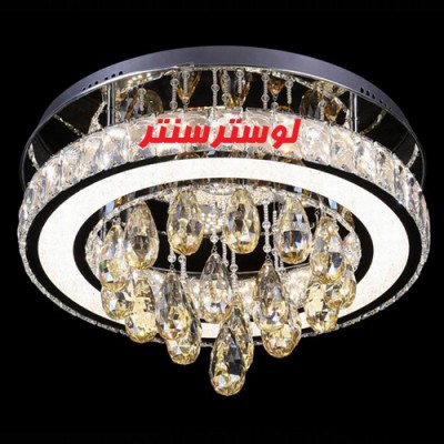 لوستر سقفی مدرن کریستالی 44656 سایز 40