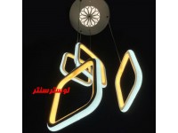 لوستر مدرن چهار مربع اس ام دی 8858