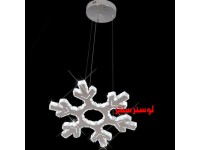 لوستر آویز کریستالی مدرن برف