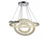 چراغ آویز کریستالی 80-60-40 زیر کریستال
