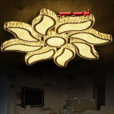 لوستر سقفی کریستالی آفتاب سایز 80