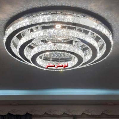 لوستر سقفی کریستالی 33652 سایز 80