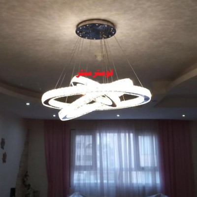 لوستر کریستالی مدرن 1902-80-60-40