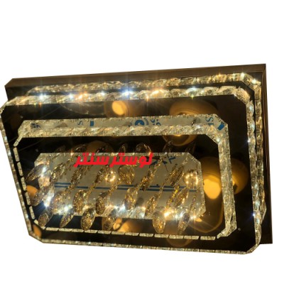 لوستر سقفی کریستالی 2225 سایز 60-40