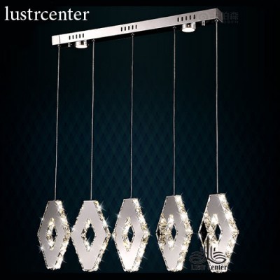 لوستر مدرن کریستالی کد 7129 خطی