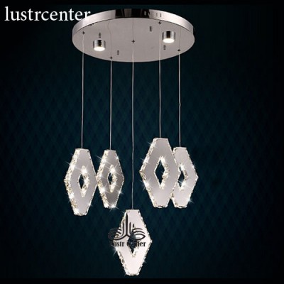 لوستر مدرن کریستالی کد 5-7129