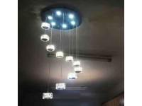 لوستر آویز مدرن 10 دایره