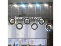 آویز مدرن کریستالی 8103 خطی