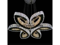 لوستر کریستالی مدرن شقایق