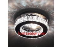 لوستر سقفی کریستالی گرد سایز 30