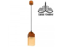لوستر آویز چوبی تینا تکی