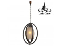 لوستر آویز چوبی زحل
